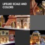 Cubic Fun - Puzzle 3D Led Paris 115 Piese Cubic Fun - 5